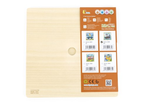Viga Viga 44630 Puzzle na podkładce 9 elementów - statek Viga Viga 44630 Puzzle na podkładce 9 elementów - statek