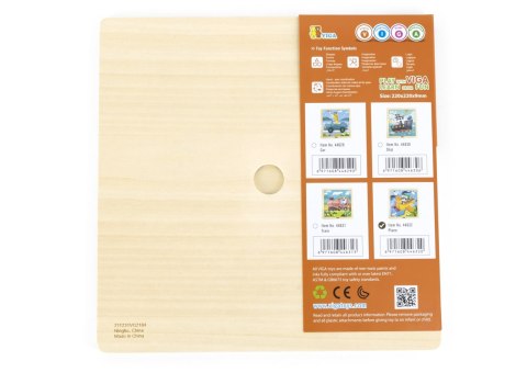 Viga Viga 44632 Puzzle na podkładce 9 elementów - samolot Viga Viga 44632 Puzzle na podkładce 9 elementów - samolot