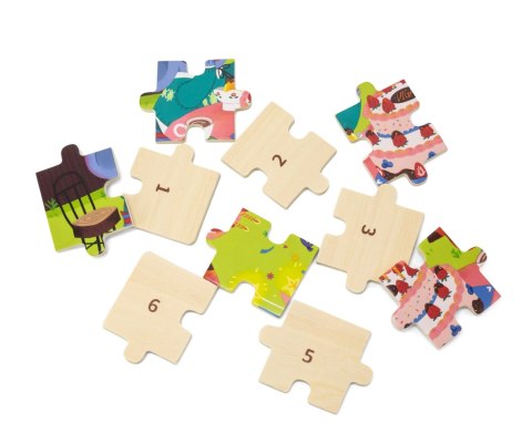 Viga Viga 44644 Puzzle na podkładce 24 elementy - urodziny Viga Viga 44644 Puzzle na podkładce 24 elementy - urodziny