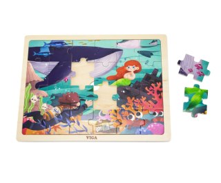 Viga Viga 44645 Puzzle na podkładce 24 elementy - morze