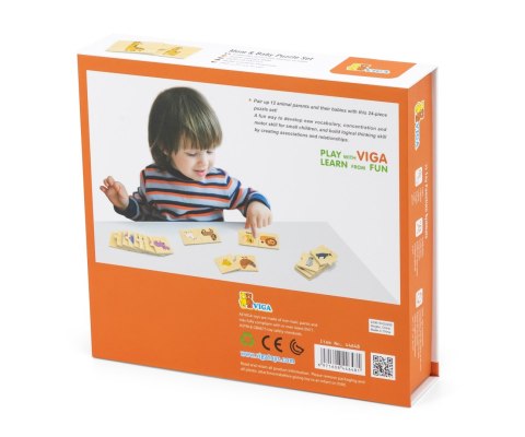 Viga Viga 44648 Puzzle logiczne - mama i dziecko Viga Viga 44648 Puzzle logiczne - mama i dziecko
