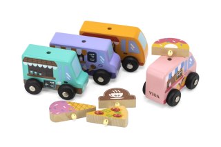 Viga Viga 44661 Food Tracki - Pojazdy cukierni