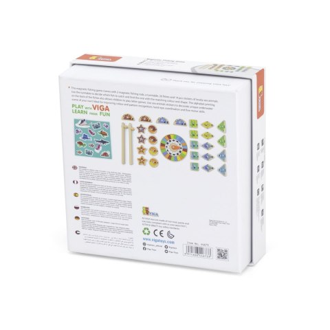 Viga Viga 44673 Magnetyczna gra - łowienie rybek Viga Viga 44673 Magnetyczna gra - łowienie rybek