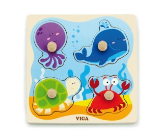 Viga Viga 50132 Puzzle z uchwytami - Ocean