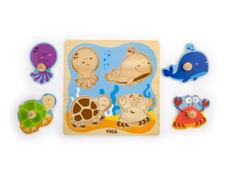 Viga Viga 50132 Puzzle z uchwytami - Ocean