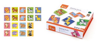 Viga Viga 50842 Puzzle dopasowanka - dzikie zwierzęta