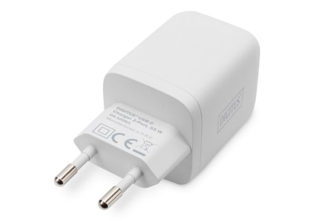 Digitus | 24 pin USB-C | Biały | 65 Wata Digitus | 24 pin USB-C | Biały | 65 Wata