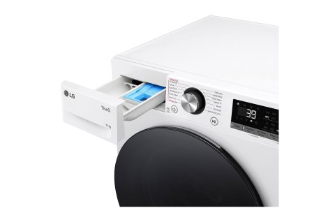 LG | F4WR711S2W | Pralka | Klasa energooszczędności A - 10% | Ładowanie frontowe | Pojemność prania 11 kg | 1400 RPM | Głębokość LG | F4WR711S2W | Pralka | Klasa energooszczędności A - 10% | Ładowanie frontowe | Pojemność prania 11 kg | 1400 RPM | Głębokość