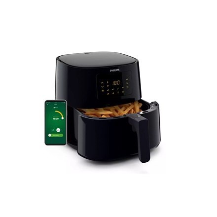 Philips | Essential HD9280/70 | Frytownica XL 6.2 L 2000 W z Technologią Rapid Air - Czarny Philips | Essential HD9280/70 | Frytownica XL 6.2 L 2000 W z Technologią Rapid Air - Czarny