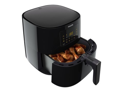 Philips | Essential HD9280/70 | Frytownica XL 6.2 L 2000 W z Technologią Rapid Air - Czarny Philips | Essential HD9280/70 | Frytownica XL 6.2 L 2000 W z Technologią Rapid Air - Czarny