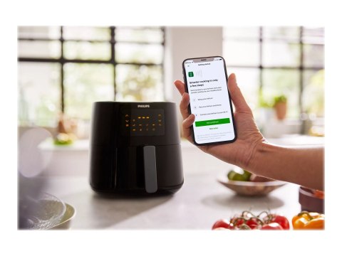 Philips | Essential HD9280/70 | Frytownica XL 6.2 L 2000 W z Technologią Rapid Air - Czarny Philips | Essential HD9280/70 | Frytownica XL 6.2 L 2000 W z Technologią Rapid Air - Czarny