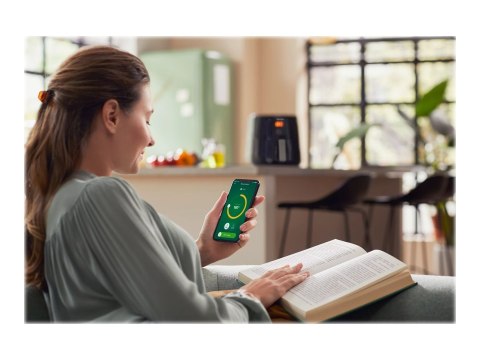 Philips | Essential HD9280/70 | Frytownica XL 6.2 L 2000 W z Technologią Rapid Air - Czarny Philips | Essential HD9280/70 | Frytownica XL 6.2 L 2000 W z Technologią Rapid Air - Czarny