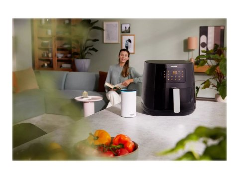 Philips | Essential HD9280/70 | Frytownica XL 6.2 L 2000 W z Technologią Rapid Air - Czarny Philips | Essential HD9280/70 | Frytownica XL 6.2 L 2000 W z Technologią Rapid Air - Czarny