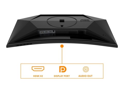 AOC Gaming CQ27G4X 27", 2560x1440/1ms/300cd/m², HDMI, DisplayPort, Headphone Out AOC Gaming CQ27G4X 27", 2560x1440/1ms/300cd/m², HDMI, DisplayPort, Headphone Out
