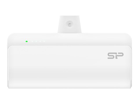 SILICON POWER Power Bank QD50 5000mAh Quick Energy, White SILICON POWER Power Bank QD50 5000mAh Quick Energy, White