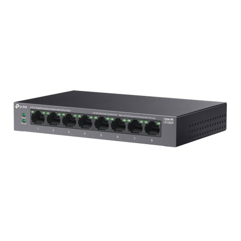 TP-LINK LS108GP 8-Port Gigabit Desktop Switch with 8-Port PoE+ TP-LINK LS108GP 8-Port Gigabit Desktop Switch with 8-Port PoE+