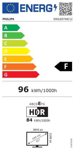 Philips 65OLED769/12 65" (165cm) OLED 4K Ambilight TV