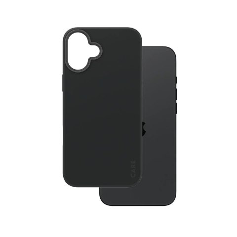 CARE by PanzerGlass Case Fashion Black MagSafe iPhone 16 Plus | CARE CARE by PanzerGlass Case Fashion Black MagSafe iPhone 16 Plus | CARE