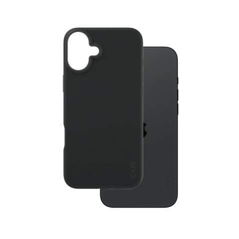 CARE by PanzerGlass Case Fashion Black iPhone 16 Plus | CARE CARE by PanzerGlass Case Fashion Black iPhone 16 Plus | CARE