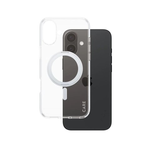 CARE by PanzerGlass Case Feature Silver Kickstand & MagSafe iPhone 16 Plus | CARE CARE by PanzerGlass Case Feature Silver Kickstand & MagSafe iPhone 16 Plus | CARE