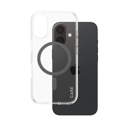 CARE by PanzerGlass Case Flagship Black MagSafe iPhone 16 | CARE CARE by PanzerGlass Case Flagship Black MagSafe iPhone 16 | CARE