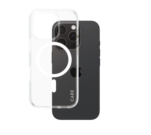 CARE by PanzerGlass Case Flagship White MagSafe iPhone16 PRO | CARE CARE by PanzerGlass Case Flagship White MagSafe iPhone16 PRO | CARE