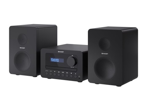 Sharp XL-B520D(BK) Tokyo Hi-Fi Micro System 2.0, FM/DAB/DAB+/USB, CD, Bluetooth 5.0, Aux-in, czarny | Sharp | Tokyo Hi-Fi Micro Sharp XL-B520D(BK) Tokyo Hi-Fi Micro System 2.0, FM/DAB/DAB+/USB, CD, Bluetooth 5.0, Aux-in, czarny | Sharp | Tokyo Hi-Fi Micro