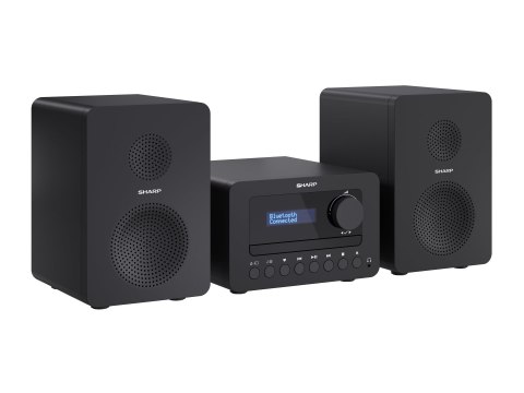 Sharp XL-B520D(BK) Tokyo Hi-Fi Micro System 2.0, FM/DAB/DAB+/USB, CD, Bluetooth 5.0, Aux-in, czarny | Sharp | Tokyo Hi-Fi Micro Sharp XL-B520D(BK) Tokyo Hi-Fi Micro System 2.0, FM/DAB/DAB+/USB, CD, Bluetooth 5.0, Aux-in, czarny | Sharp | Tokyo Hi-Fi Micro
