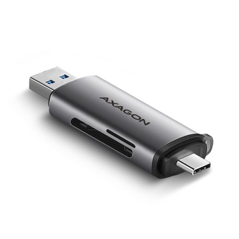 AXAGON Mobile USB 3.2 Gen 1card reader with USB-C and USB-A connectors | CRE-SAC AXAGON Mobile USB 3.2 Gen 1card reader with USB-C and USB-A connectors | CRE-SAC