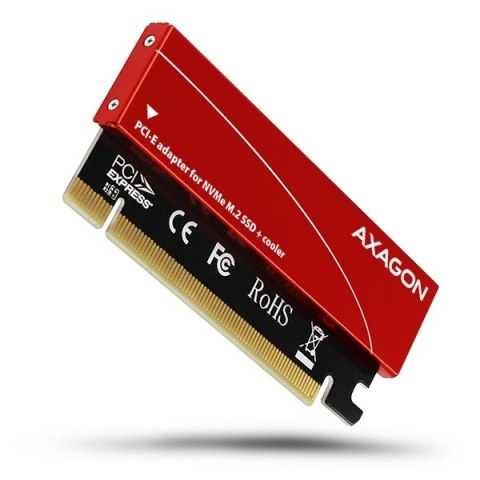 AXAGON PCI-Express x16 internal adapter to connect an NVMe M.2 SSD to a desktop | PCEM2-S AXAGON PCI-Express x16 internal adapter to connect an NVMe M.2 SSD to a desktop | PCEM2-S