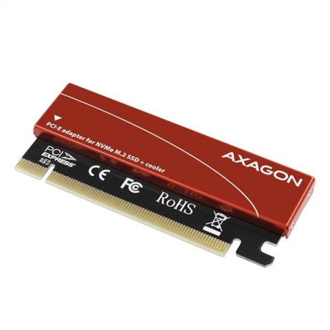 AXAGON PCI-Express x16 internal adapter to connect an NVMe M.2 SSD to a desktop | PCEM2-S AXAGON PCI-Express x16 internal adapter to connect an NVMe M.2 SSD to a desktop | PCEM2-S