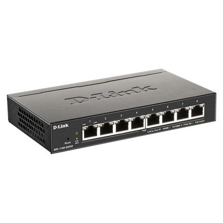 D-Link | 8-portowy przełącznik Gigabit PoE Smart Managed | DGS-1100-08PV2 | Zarządzany przez Internet | Desktop | Ilość portów 1 D-Link | 8-portowy przełącznik Gigabit PoE Smart Managed | DGS-1100-08PV2 | Zarządzany przez Internet | Desktop | Ilość portów 1