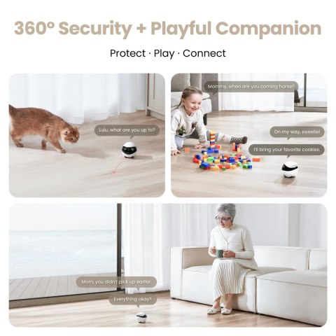 Enabot | Companion Robot | EBO AIR 2 | Compact | Maximum Memory Support 256G Enabot | Companion Robot | EBO AIR 2 | Compact | Maximum Memory Support 256G