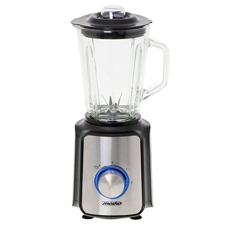 Mesko | Blender | MS 4080 | Tabletop | 600 W | Materiał słoika Szkło | Pojemność słoika 1,5 L | Kruszenie lodu | Czarny/Srebrny Mesko | Blender | MS 4080 | Tabletop | 600 W | Materiał słoika Szkło | Pojemność słoika 1,5 L | Kruszenie lodu | Czarny/Srebrny
