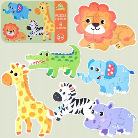 Moje pierwsze puzzle zwierzęta safari 25 szt. 1767 Moje pierwsze puzzle zwierzęta safari 25 szt. 1767