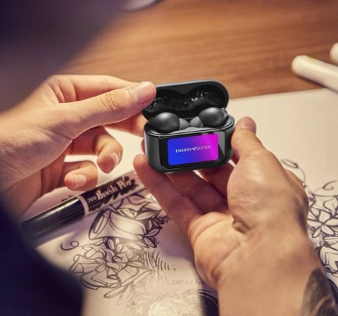 Prawdziwie bezprzewodowe słuchawki douszne Energy Sistem Icon Series, grafitowe | Energy Sistem Prawdziwie bezprzewodowe słuchawki douszne Energy Sistem Icon Series, grafitowe | Energy Sistem