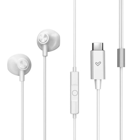 Przewodowe słuchawki douszne Energy Sistem EasyPods Type C, Snow | Energy Sistem Przewodowe słuchawki douszne Energy Sistem EasyPods Type C, Snow | Energy Sistem