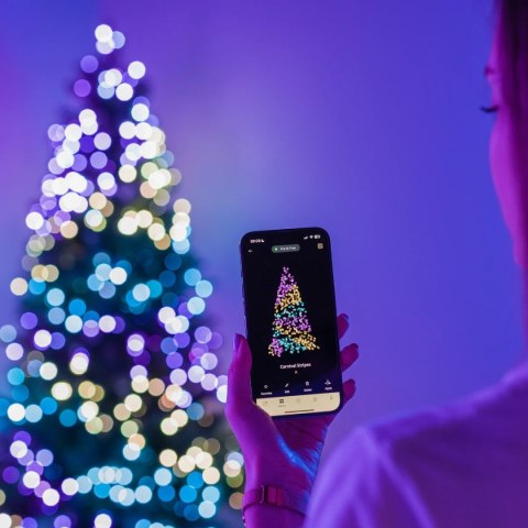 Twinkly Candies 100 diod LED RGB w kształcie pereł, zielony przewód, USB-C|Twinkly Twinkly Candies 100 diod LED RGB w kształcie pereł, zielony przewód, USB-C|Twinkly