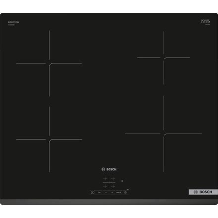 Bosch | Płyta | PUE63KBB6E | Indukcja | Liczba palników/stref gotowania 4 | Dotykowy | Timer | Czarny Bosch | Płyta | PUE63KBB6E | Indukcja | Liczba palników/stref gotowania 4 | Dotykowy | Timer | Czarny