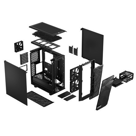 Fractal Design | Meshify 2 Compact | Black | ATX Fractal Design | Meshify 2 Compact | Black | ATX