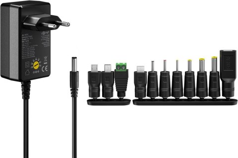 Goobay Universal Power Supply 3 V - 12 V, Max. 3.6 W Goobay Universal Power Supply 3 V - 12 V, Max. 3.6 W