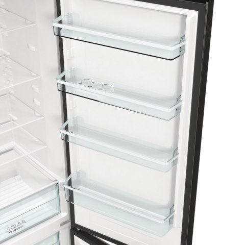 Gorenje | Refrigerator | NRK6202EBXL4 | Energy efficiency class E | Free standing | Combi | Height 200 cm | No Frost system | Fr Gorenje | Refrigerator | NRK6202EBXL4 | Energy efficiency class E | Free standing | Combi | Height 200 cm | No Frost system | Fr