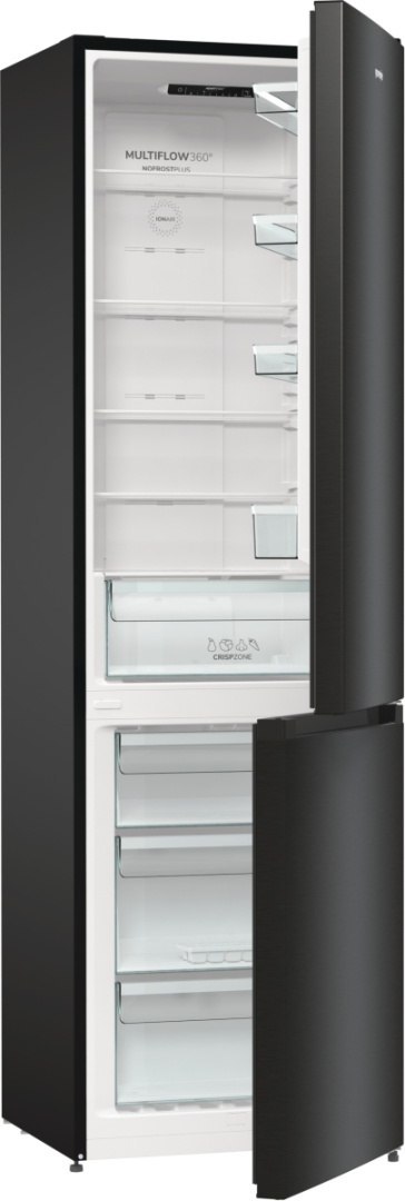Gorenje | Refrigerator | NRK6202EBXL4 | Energy efficiency class E | Free standing | Combi | Height 200 cm | No Frost system | Fr Gorenje | Refrigerator | NRK6202EBXL4 | Energy efficiency class E | Free standing | Combi | Height 200 cm | No Frost system | Fr