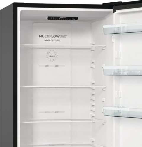 Gorenje | Refrigerator | NRK6202EBXL4 | Energy efficiency class E | Free standing | Combi | Height 200 cm | No Frost system | Fr Gorenje | Refrigerator | NRK6202EBXL4 | Energy efficiency class E | Free standing | Combi | Height 200 cm | No Frost system | Fr