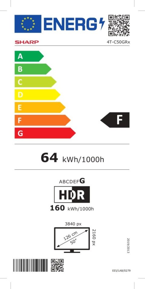 Sharp 50GR8265E | 50" | Smart TV | Google TV | 4K Ultra HD Sharp 50GR8265E | 50" | Smart TV | Google TV | 4K Ultra HD