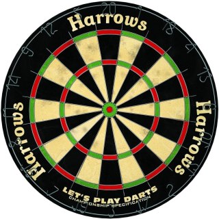 Dartboard HARROWS LET'S PLAY DARTS GAME SET SKO