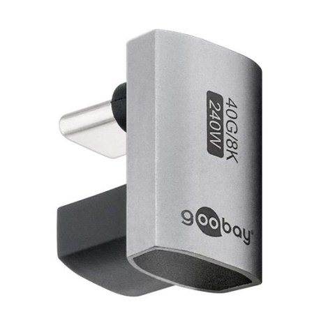 Goobay 74445 Adapter USB-C 180° U-Shape, USB4 | Goobay Goobay 74445 Adapter USB-C 180° U-Shape, USB4 | Goobay