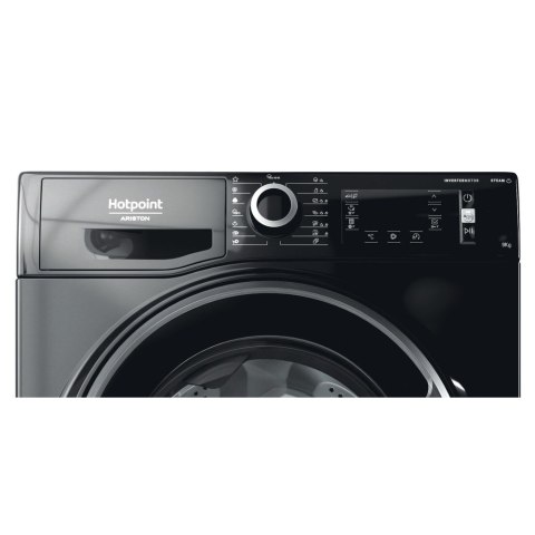 Hotpoint Washing machine NLCD 948 BS A EU, Front Loading, Energy Class A, Capacity 9 kg, Black Hotpoint Washing machine NLCD 948 BS A EU, Front Loading, Energy Class A, Capacity 9 kg, Black