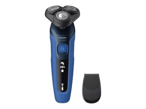 Philips S5466/17 Elektryczna golarka, na mokro i na sucho, królewska niebieskość Philips Philips S5466/17 Elektryczna golarka, na mokro i na sucho, królewska niebieskość Philips
