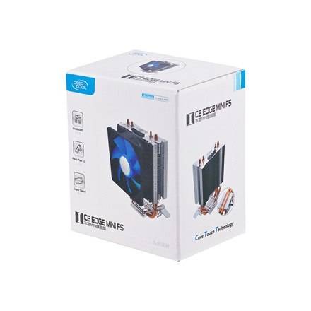 Uniwersalny cooler Deepcool "Ice Edge Mini FS", 2 rurki cieplne, Intel LGA1700/1200/1151/1150/1155 i AMD AM5/AM4 | Uniwersalny | Uniwersalny cooler Deepcool "Ice Edge Mini FS", 2 rurki cieplne, Intel LGA1700/1200/1151/1150/1155 i AMD AM5/AM4 | Uniwersalny |